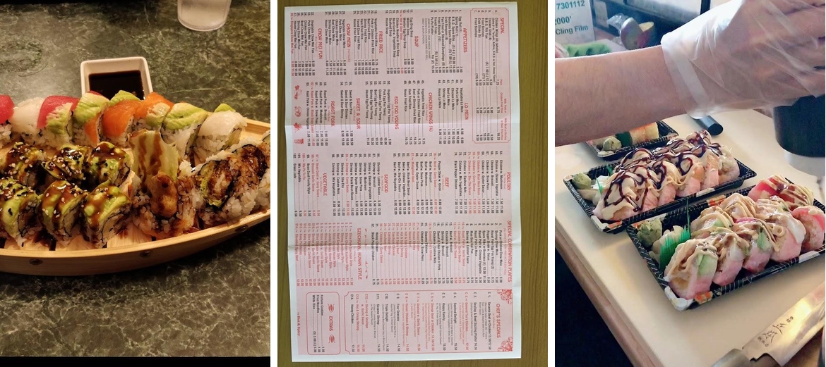 Twin Dragon Restaurant Menu